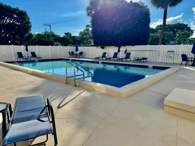 a view of a street with a building