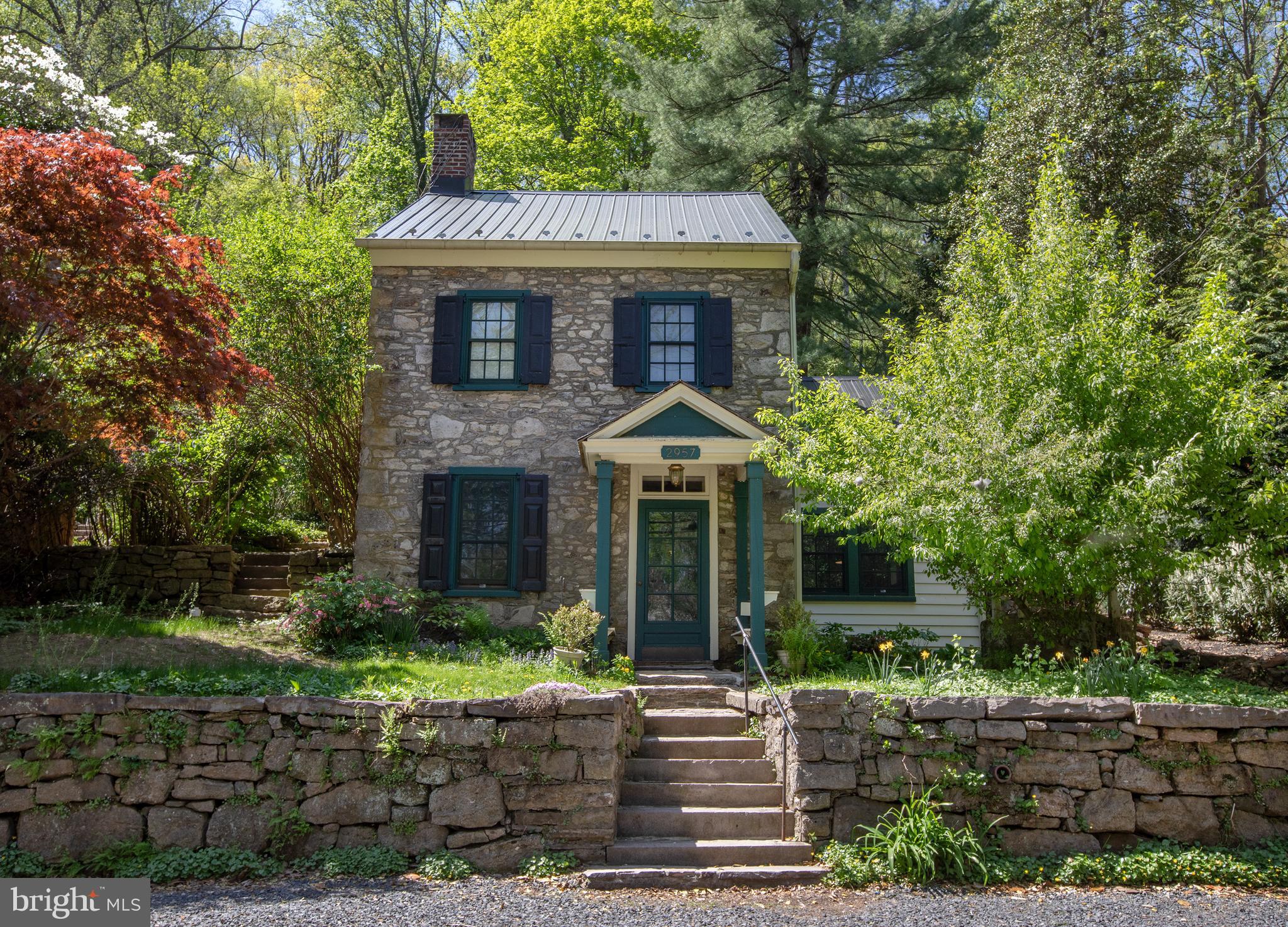 2957 River Road New Hope, PA 18938 - Photo 1 of 30 a front view of a house with garden