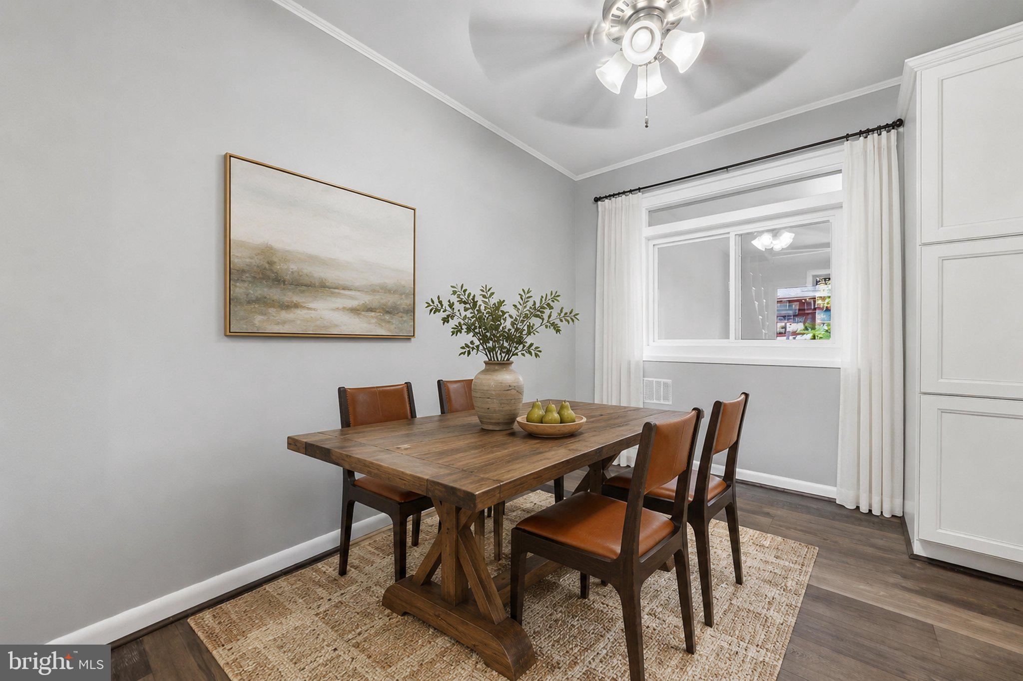 417 Elmwood Road Baltimore, MD 21206 - Photo 8 of 46 Dining Room Virtually Staged