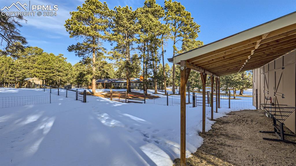 16635 High Tree Drive Elbert, CO 80106 - Photo 41 of 44 a view of outdoor space with seating area