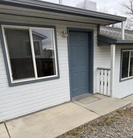 a view of front door of a house