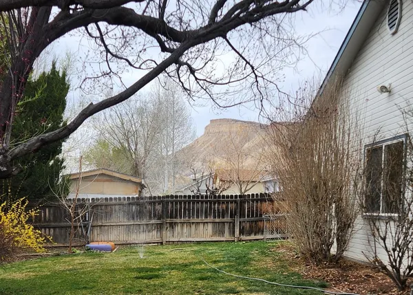 a view of outdoor space with deck and patio