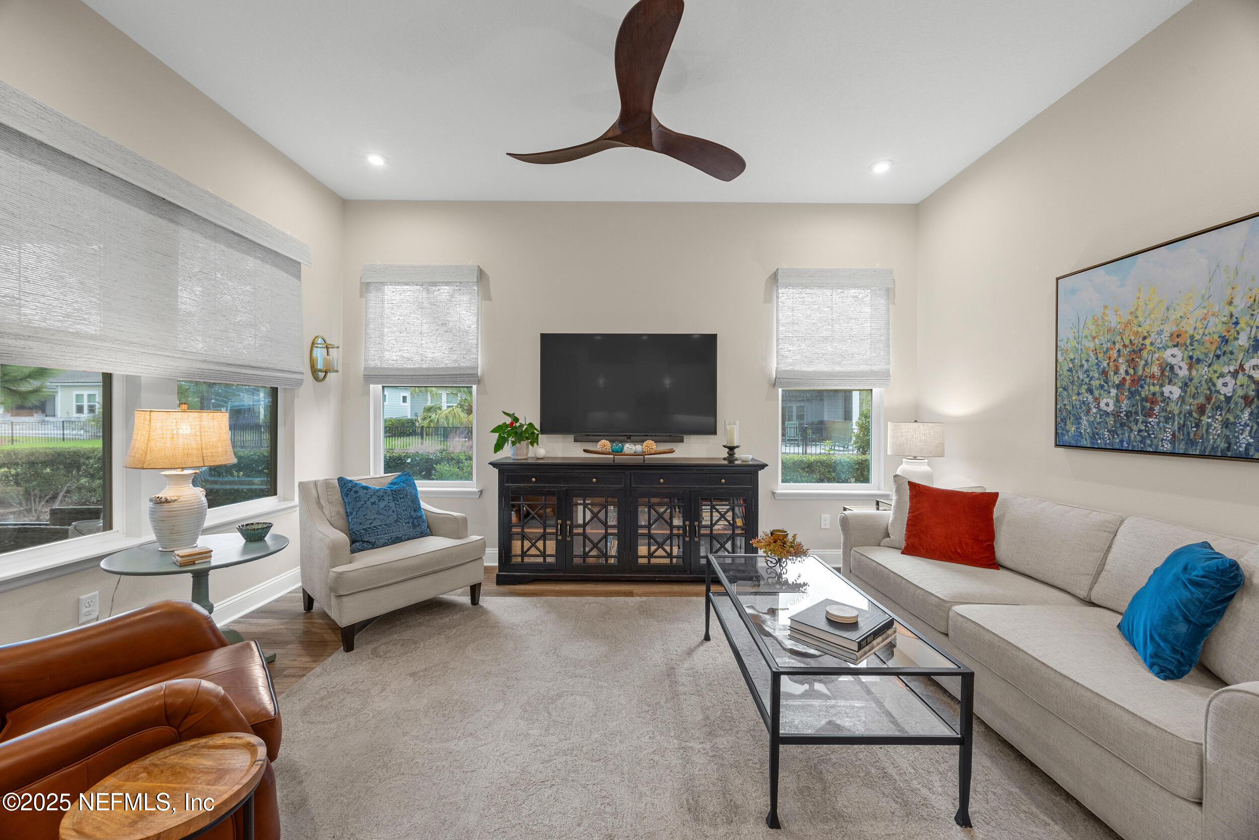 44 Pinellas Way St. Johns, FL 32259 - Photo 15 of 51 a living room with furniture and a flat screen tv