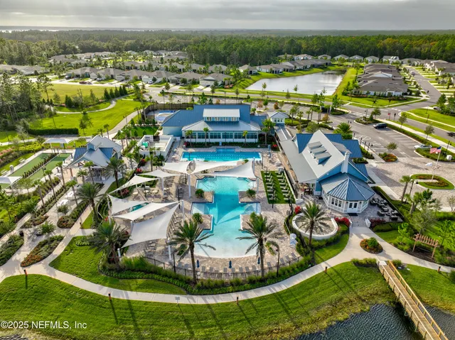 a front view of multiple house