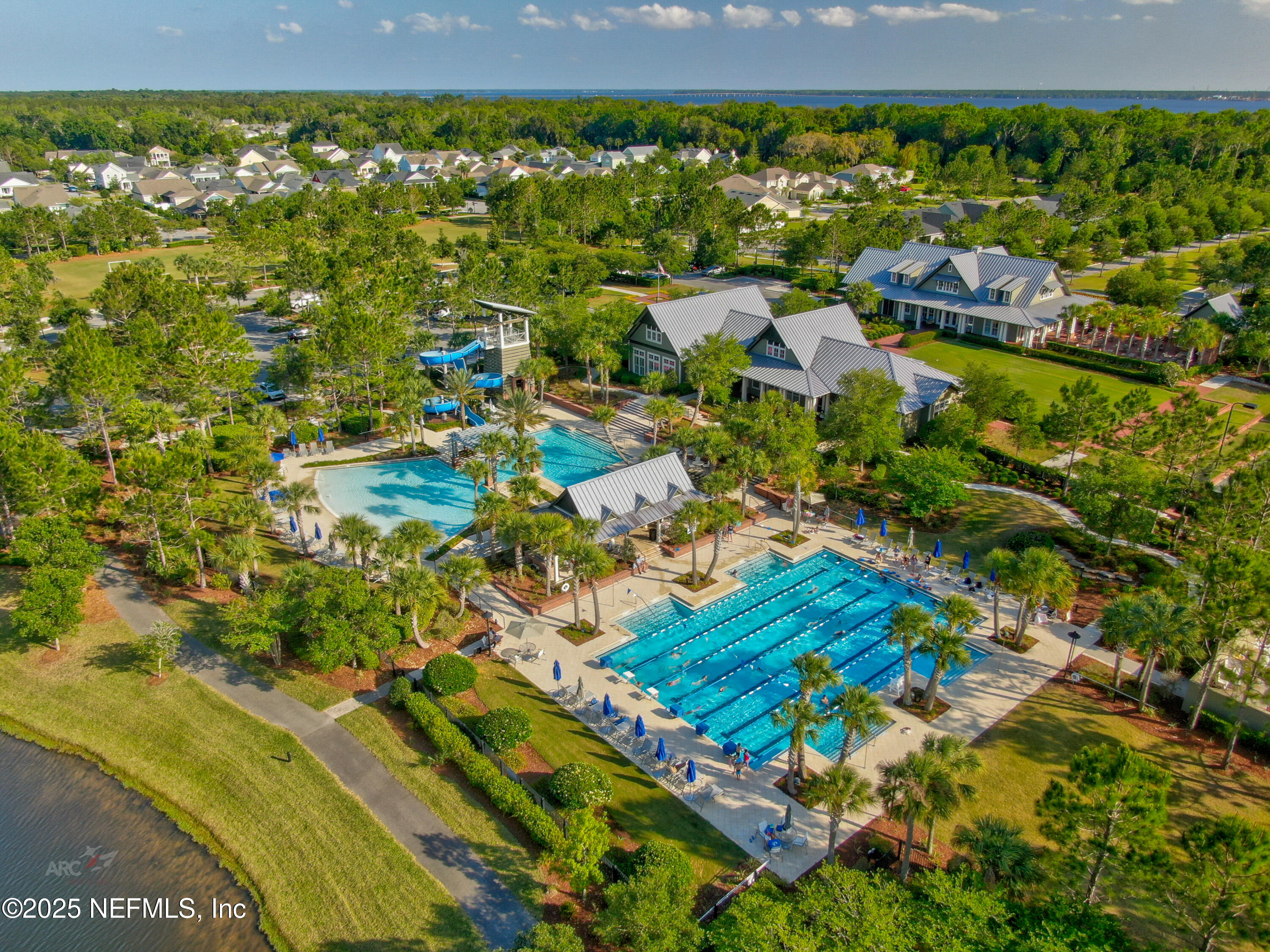 44 Pinellas Way St. Johns, FL 32259 - Photo 47 of 51 a view of a yard with an umbrella