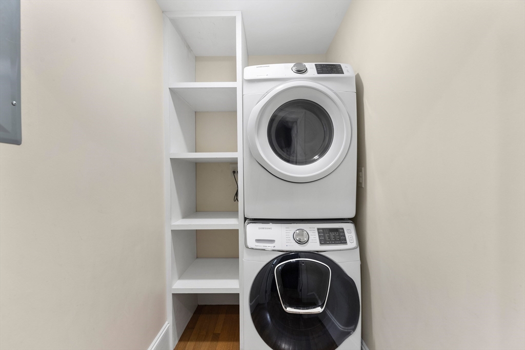 47 Fuller Road, Unit 47 Watertown, MA 02472 - Photo 13 of 21 a utility room with dryer and washer