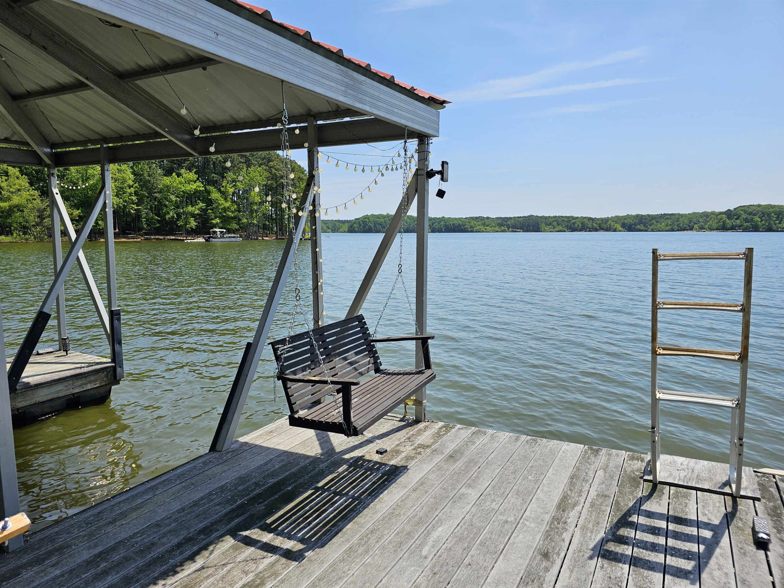 a view of sitting area on deck