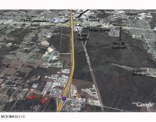 10011 Canal Road Gulfport, MS 39503 - Photo 3 of 5 aerial facing Gulfport