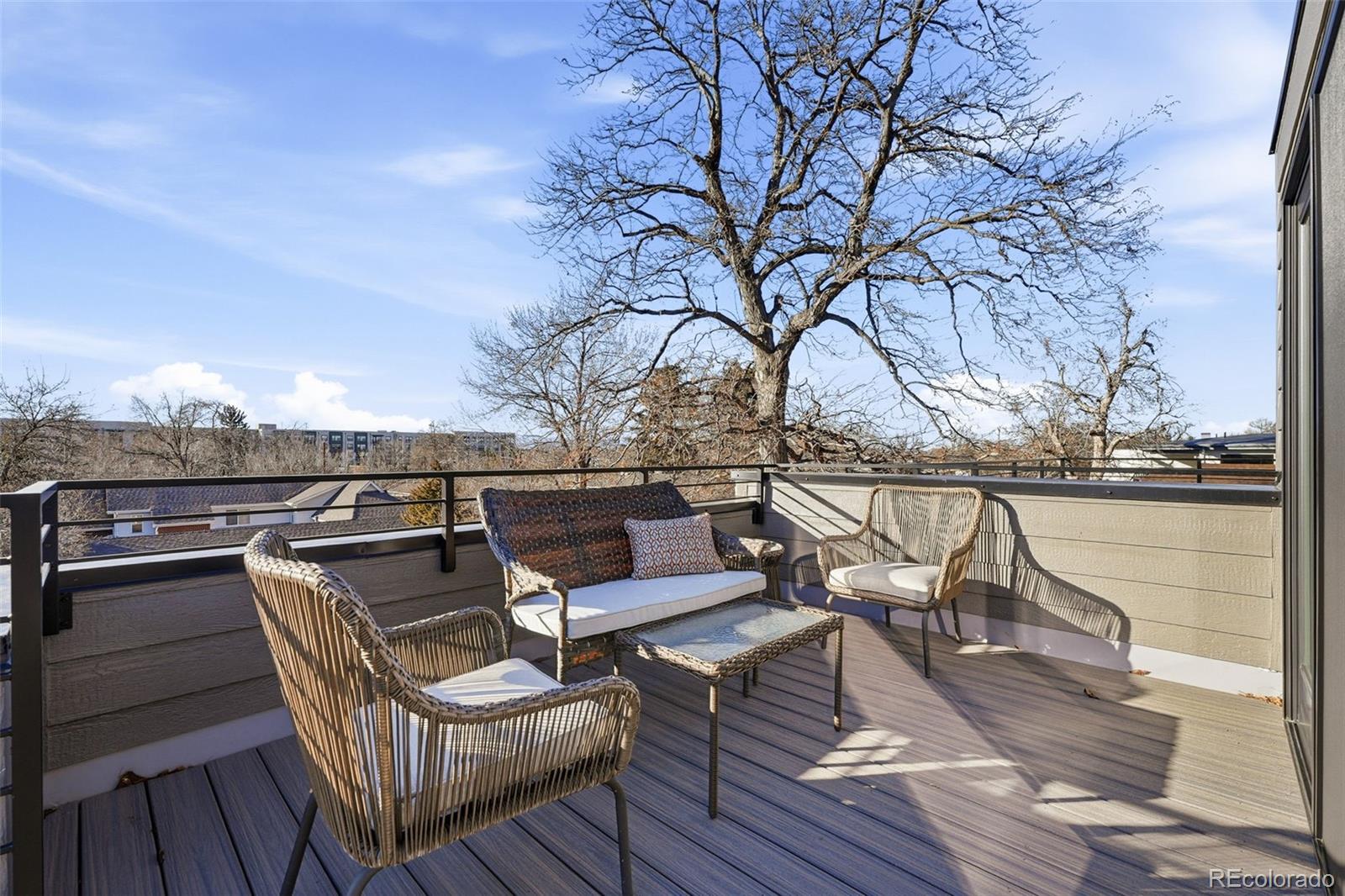 2186 South Sherman Street Denver, CO 80210 - Photo 27 of 44 a view of outdoor space with seating