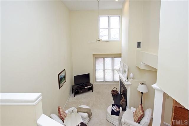 3835 Carnegie Lane Raleigh, NC 27612 - Photo 6 of 12 Living room view from top of stairs!