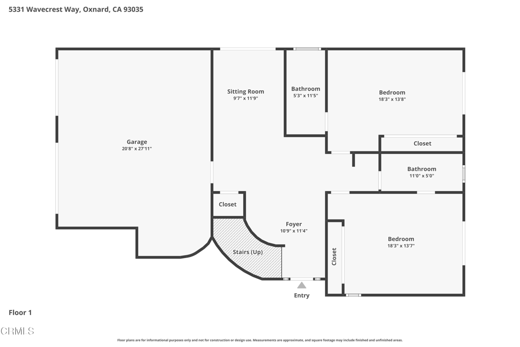 5331 Wavecrest Way Oxnard, CA 93035 - Photo 57 of 60 a picture of a room with a picture of a wall