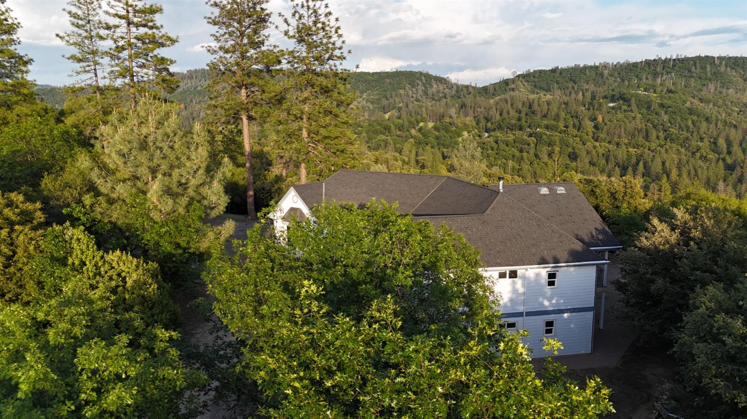 10095 Birchville Road Nevada City, CA 95959 - Photo 33 of 38 an aerial view of houses with a yard