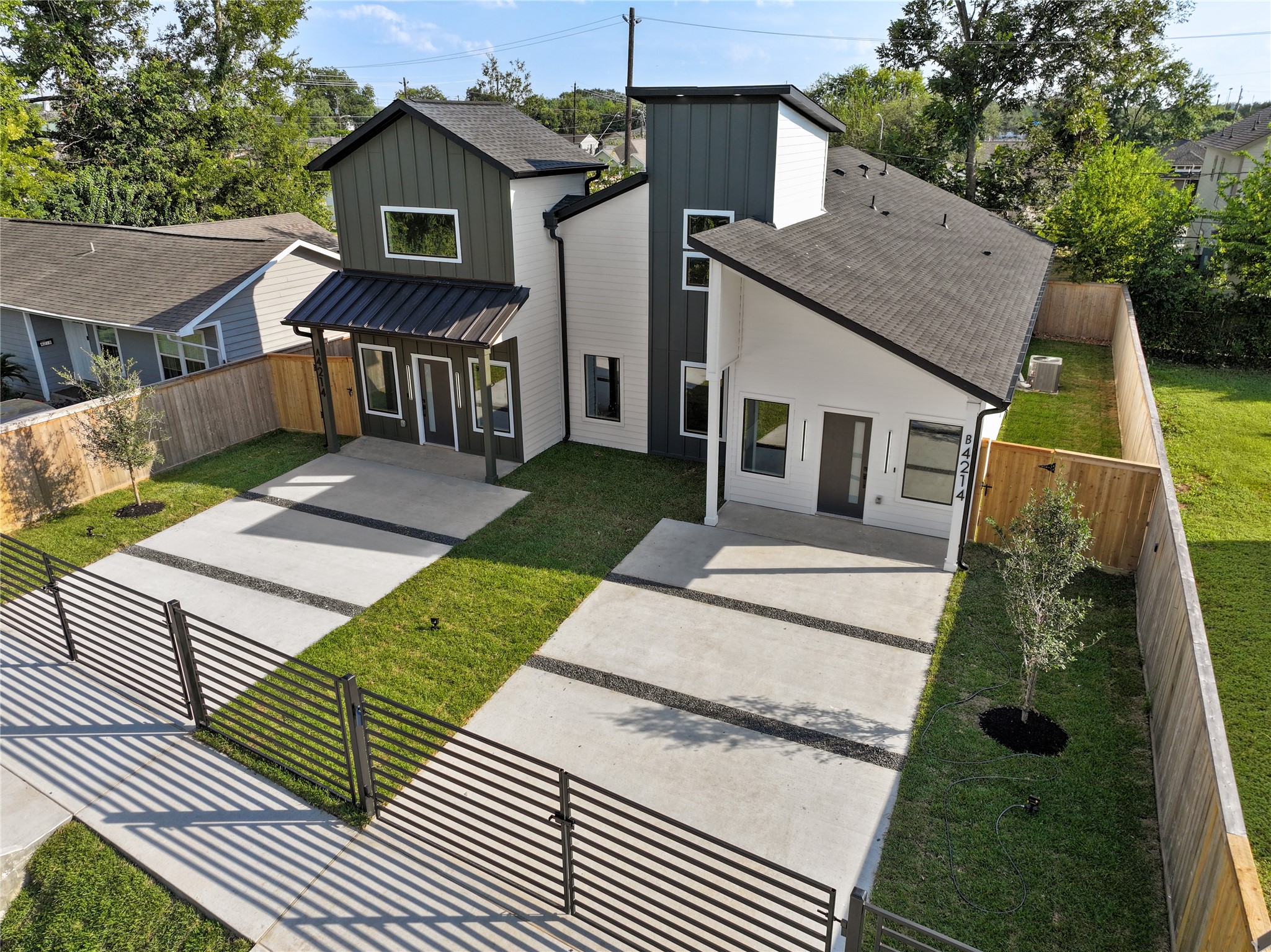 4214 Clover Street Houston, TX 77051 - Photo 2 of 25 a view of a house with a yard