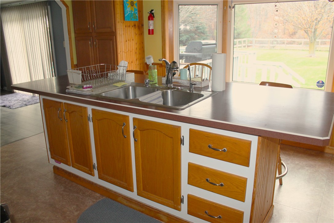 1861 Shuler Road Arcadia, NY 14489 - Photo 22 of 33 kitchen island