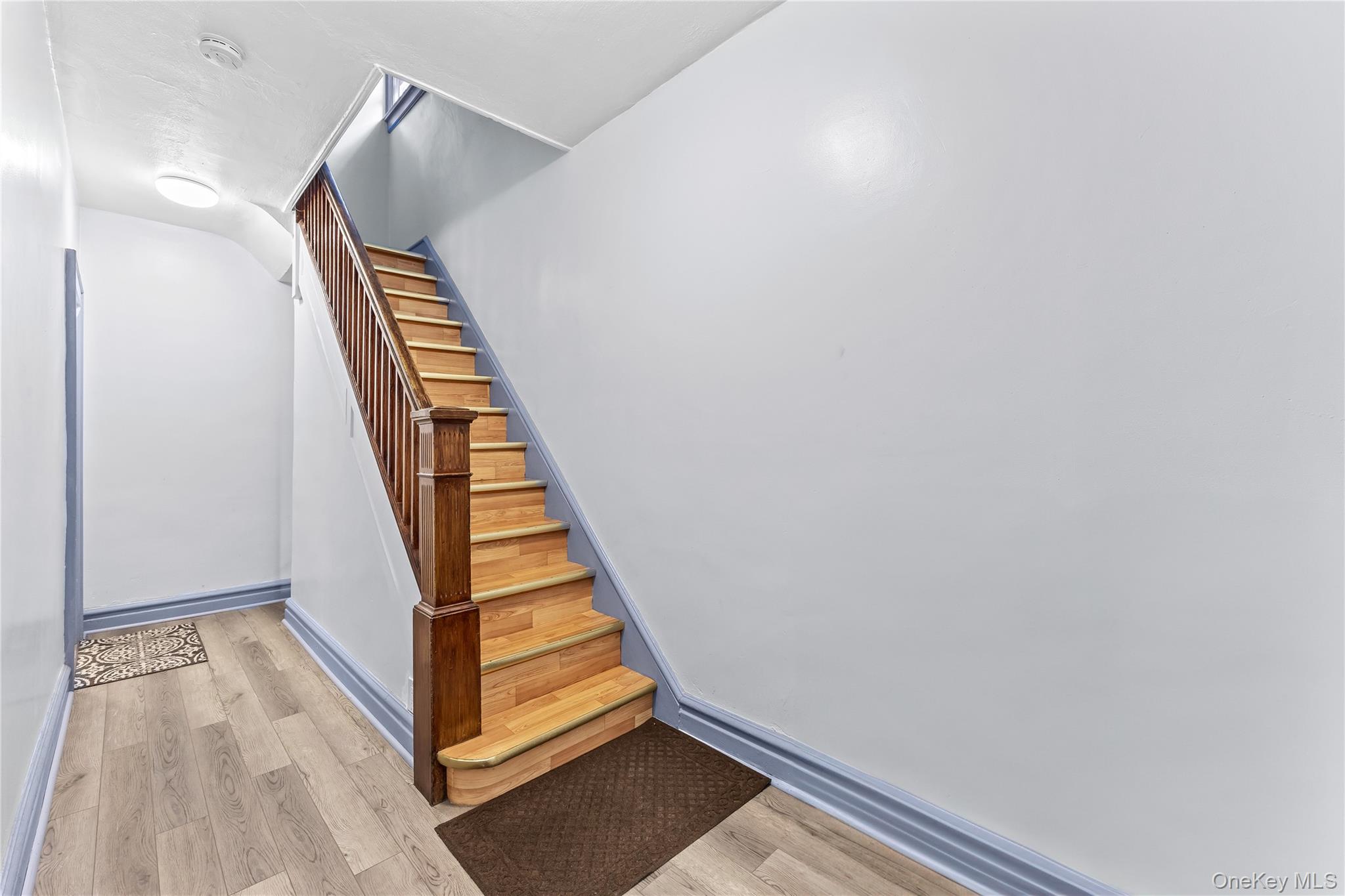 91-49 86th Street Queens, NY 11421 - Photo 3 of 42 a view of an entryway with staircase