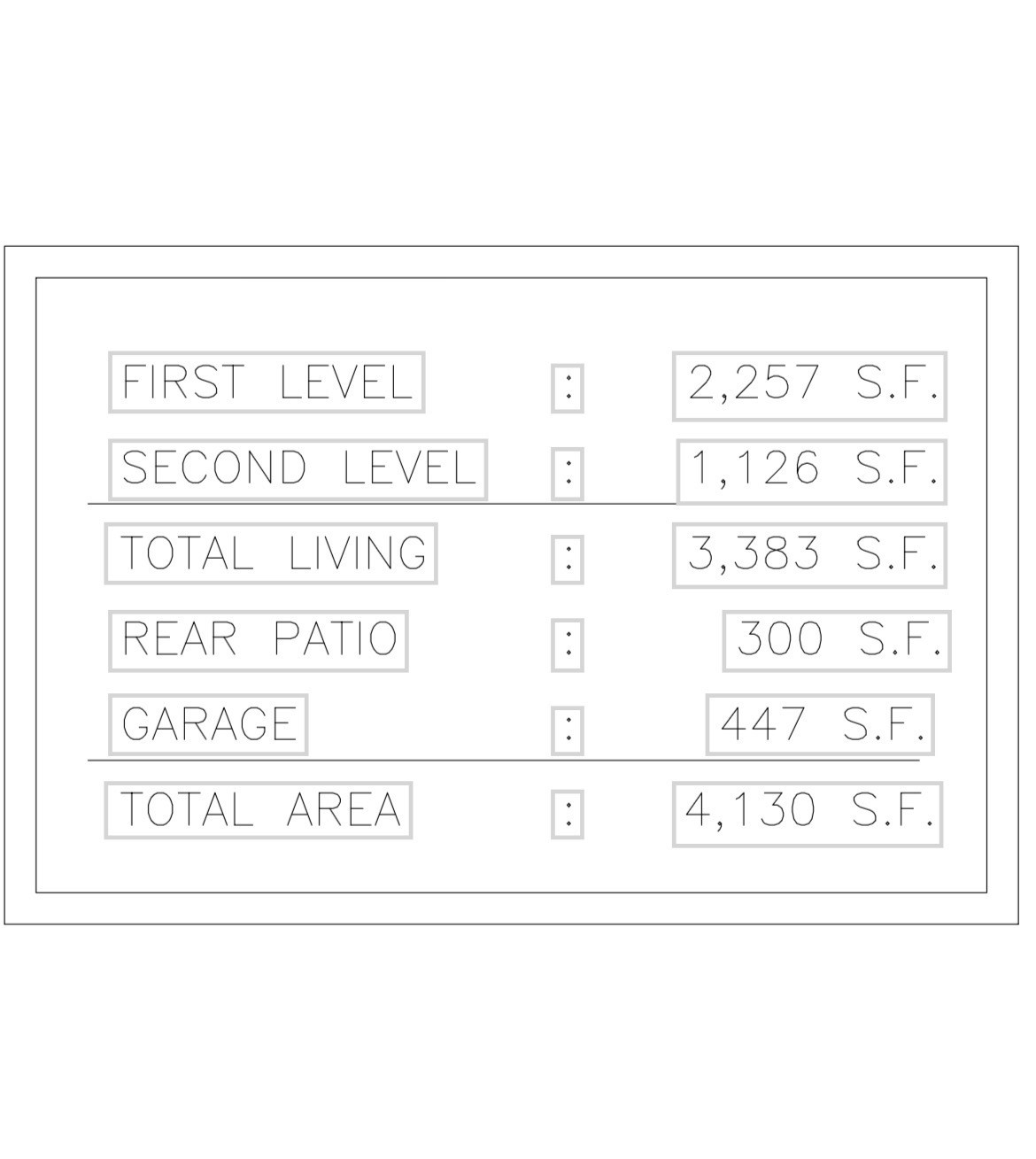 5430 Rutherglenn Drive Houston, TX 77096 - Photo 29 of 31 The break down of the square footage, so 4130 of useable space