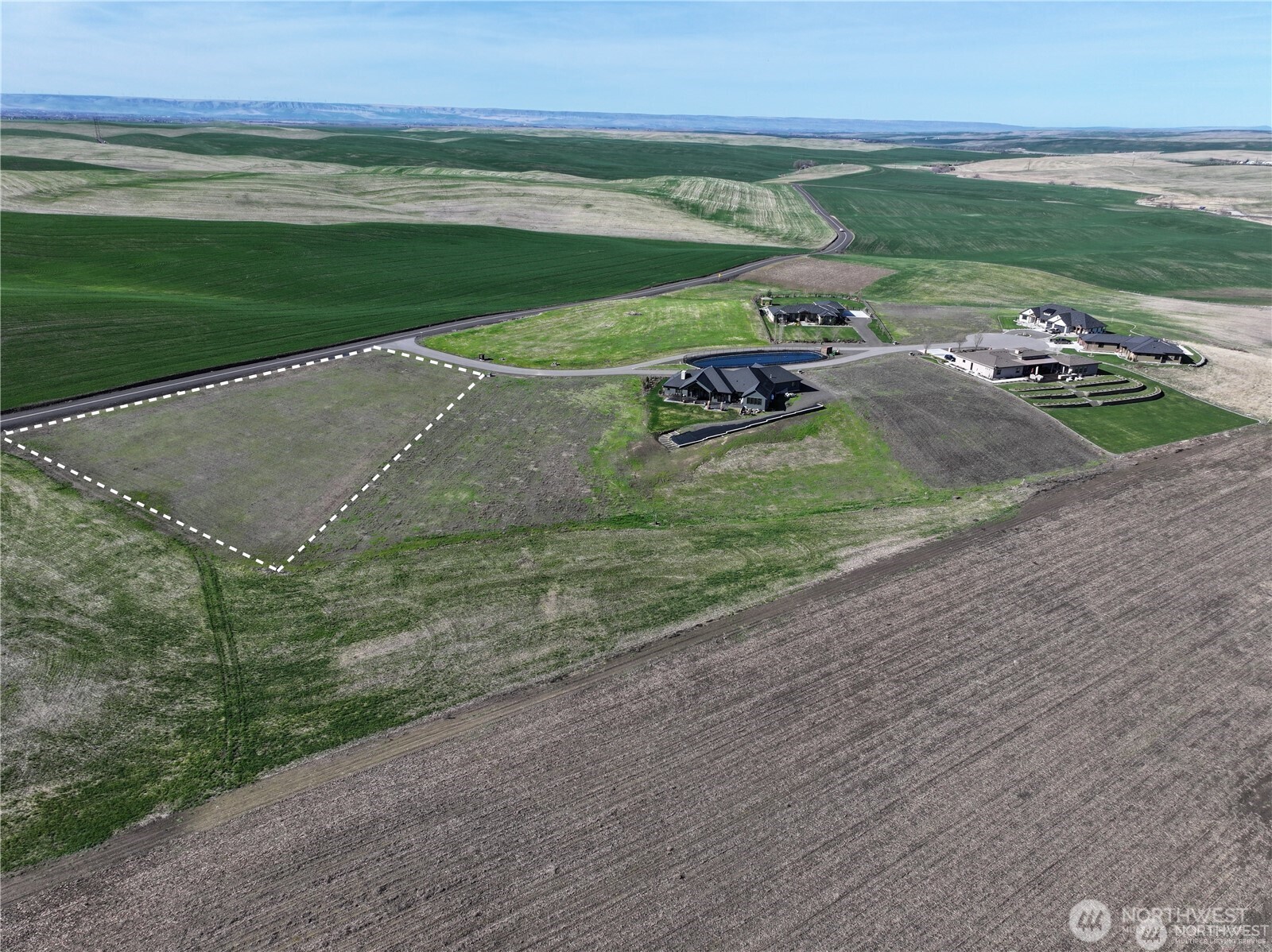 16 Bergevin Springs Road Walla Walla, WA 99362 - Photo 12 of 14 a view of a lake with a yard