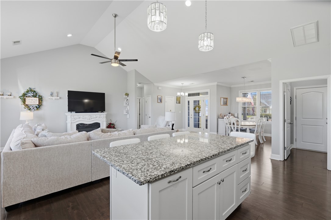 1312 Falcons Drive Walhalla, SC 29691 - Photo 7 of 34 This bright and open space offers a seamless flow, perfect for comfortable everyday living.