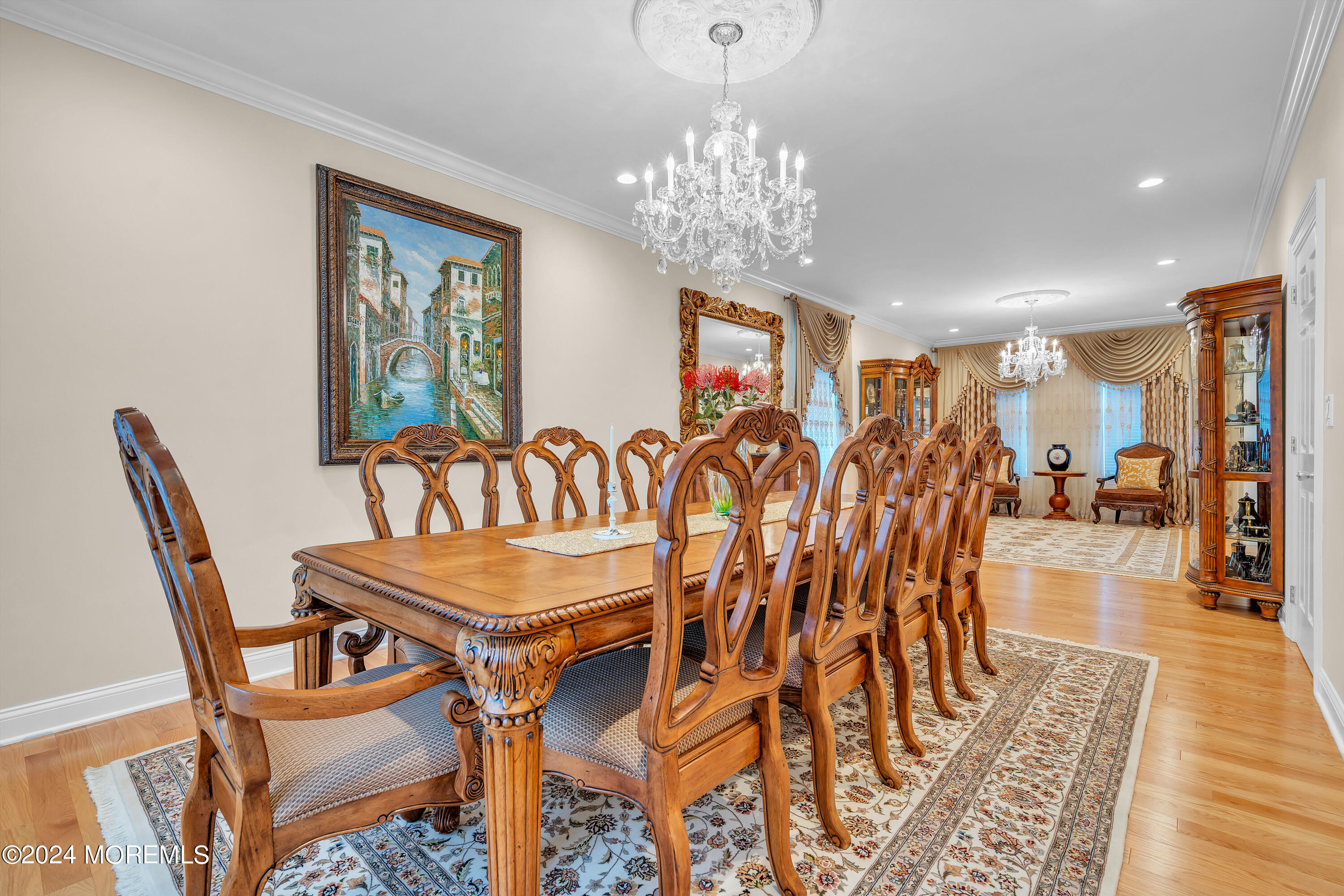 2050 MacKenzie Road Toms River, NJ 08755 - Photo 19 of 95 a dining room with furniture and chandelier