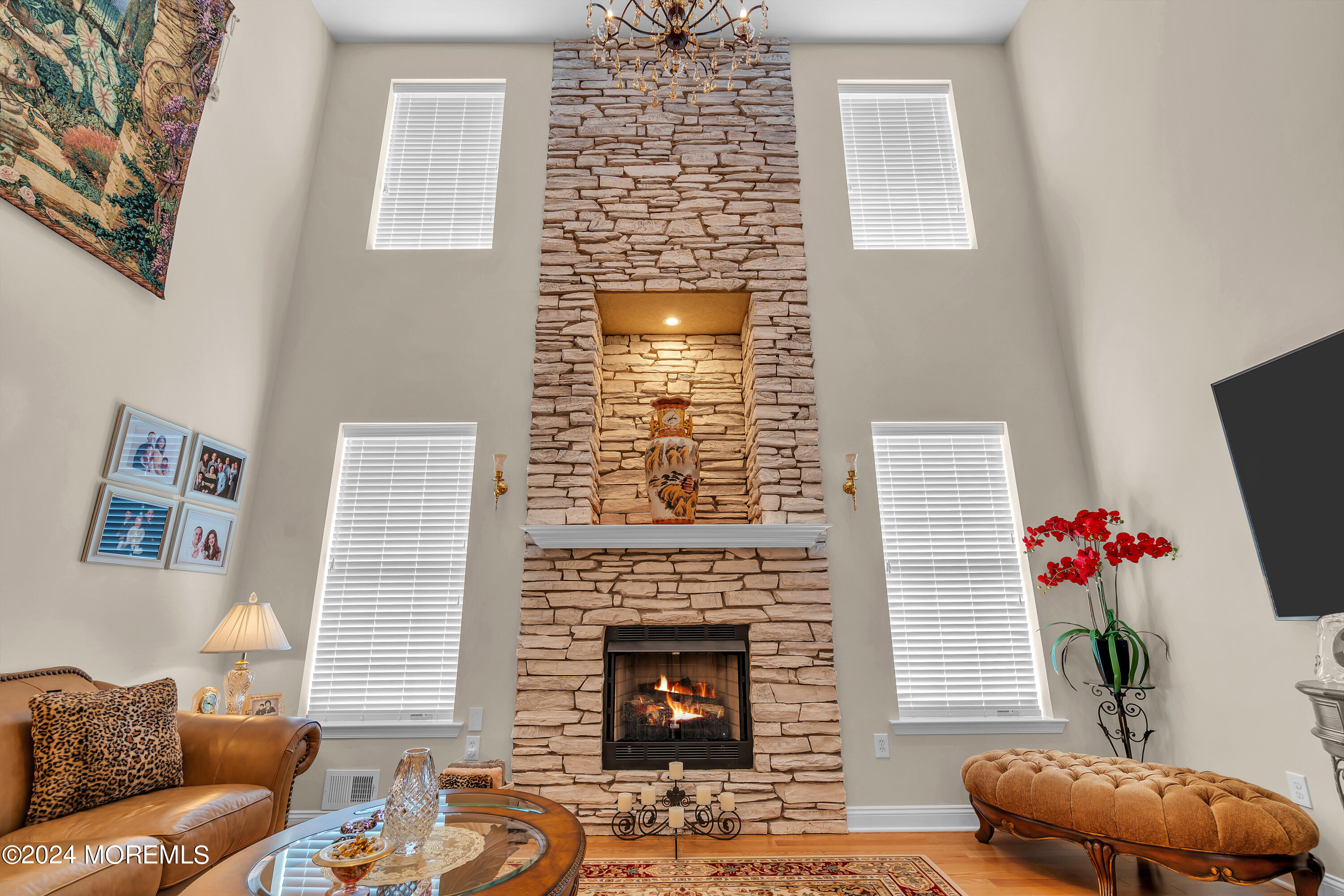 2050 MacKenzie Road Toms River, NJ 08755 - Photo 23 of 95 a living room with furniture and a fireplace