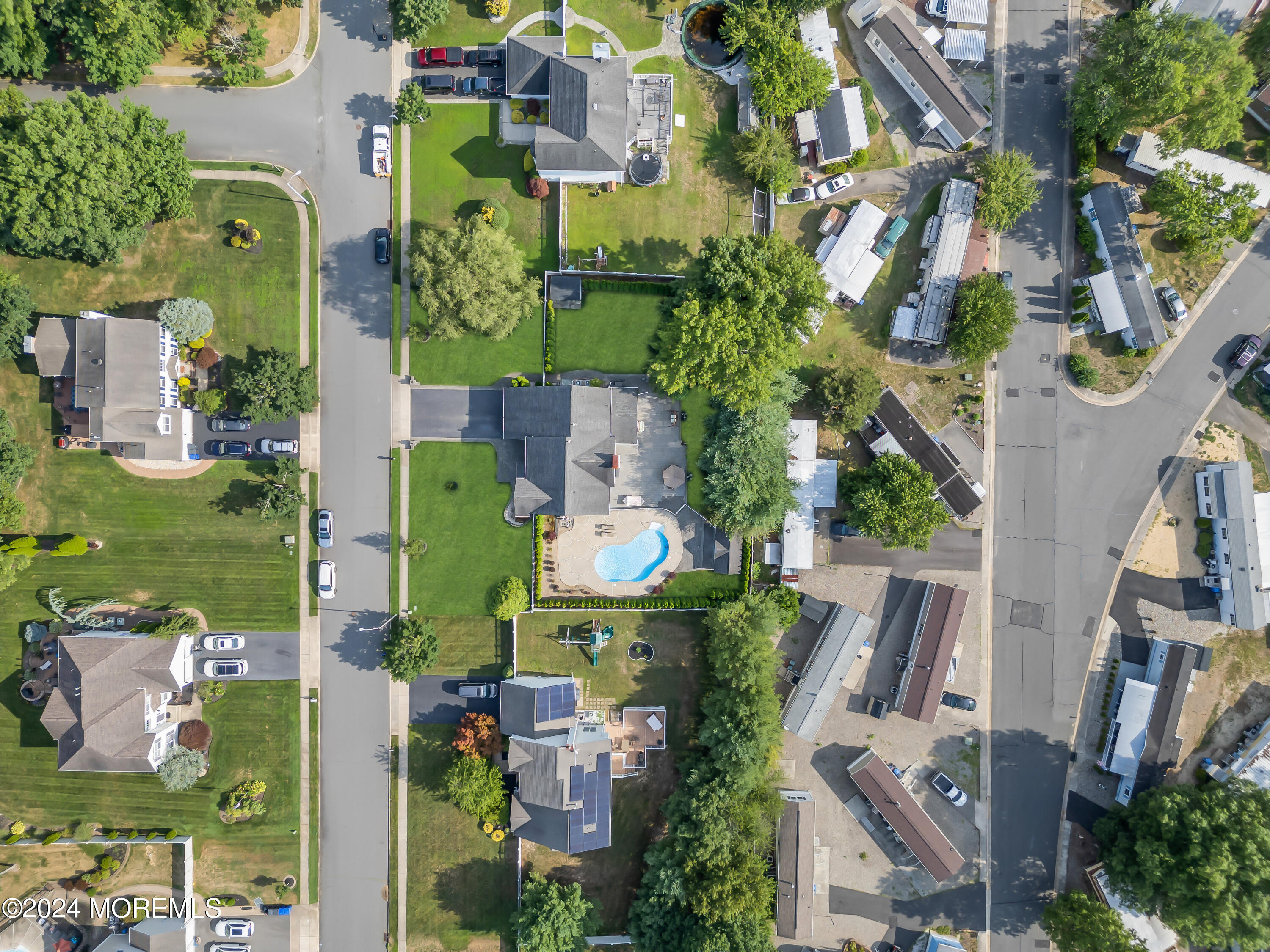 2050 MacKenzie Road Toms River, NJ 08755 - Photo 88 of 95 an aerial view of residential houses with outdoor space and street view