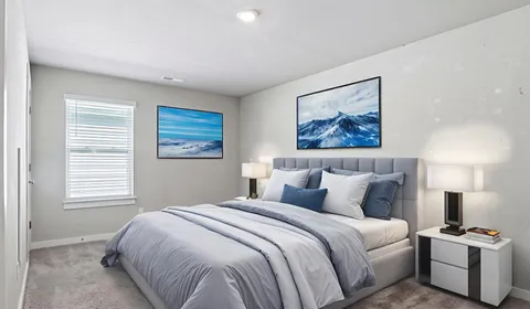 a view of empty room with window