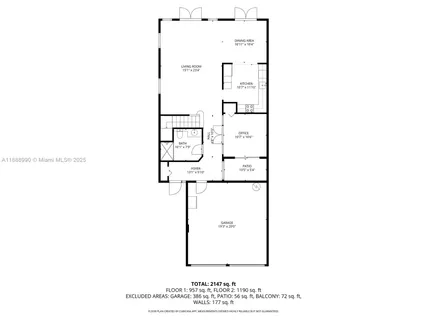 $884,500 | 8523 Southwest 139th Terrace, Palmetto Bay, FL 33158