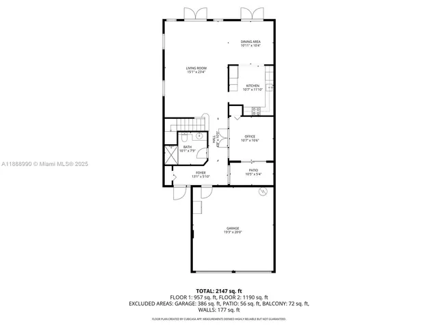 $875,000 | 8523 Southwest 139th Terrace, Palmetto Bay, FL 33158