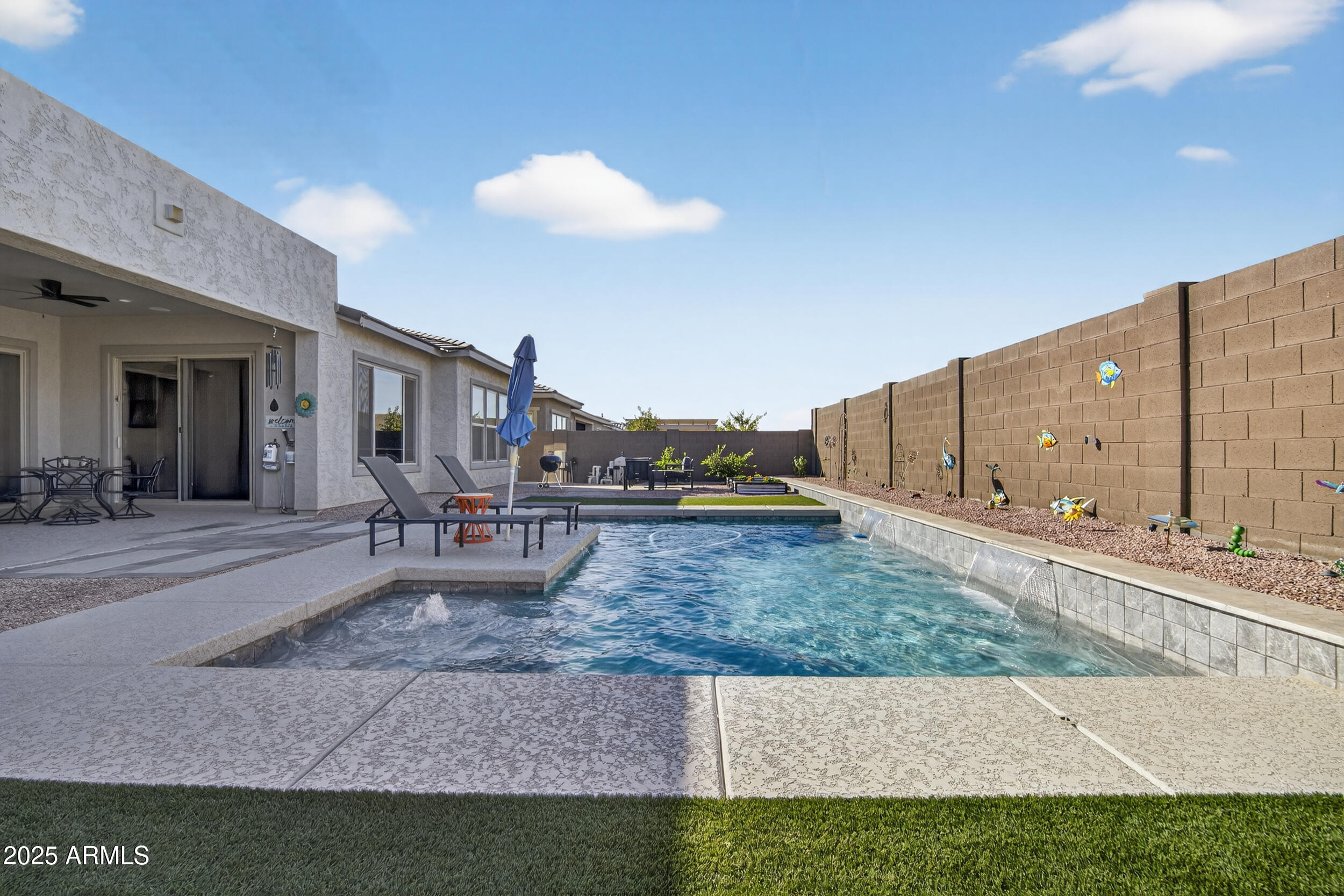 22678 East Stacey Road Queen Creek, AZ 85142 - Photo 80 of 101 a view of a living room and kitchen