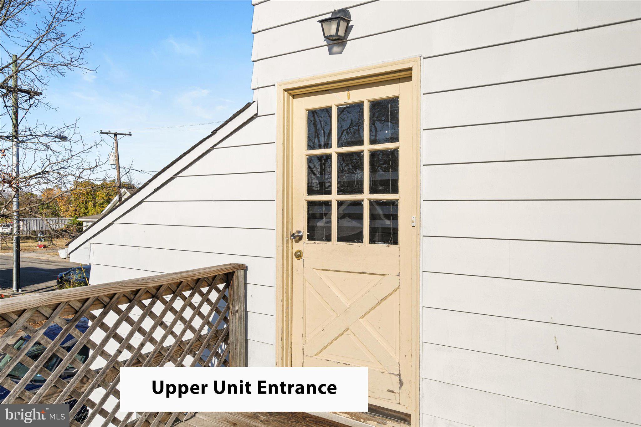 130 North Fairview Street Riverside, NJ 08075 - Photo 17 of 34 a view of a wooden door