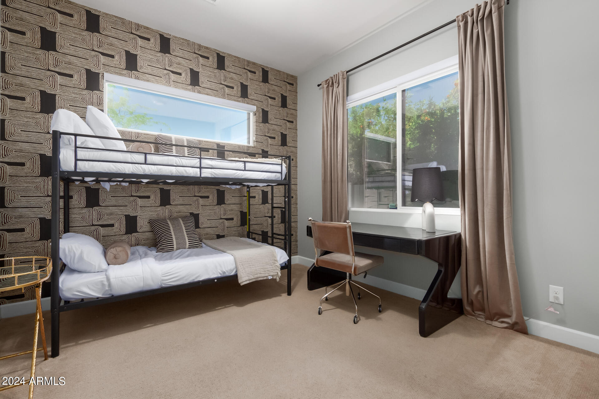 1629 East Montebello Avenue Phoenix, AZ 85016 - Photo 58 of 88 Guest Bedroom 4 with Bunks