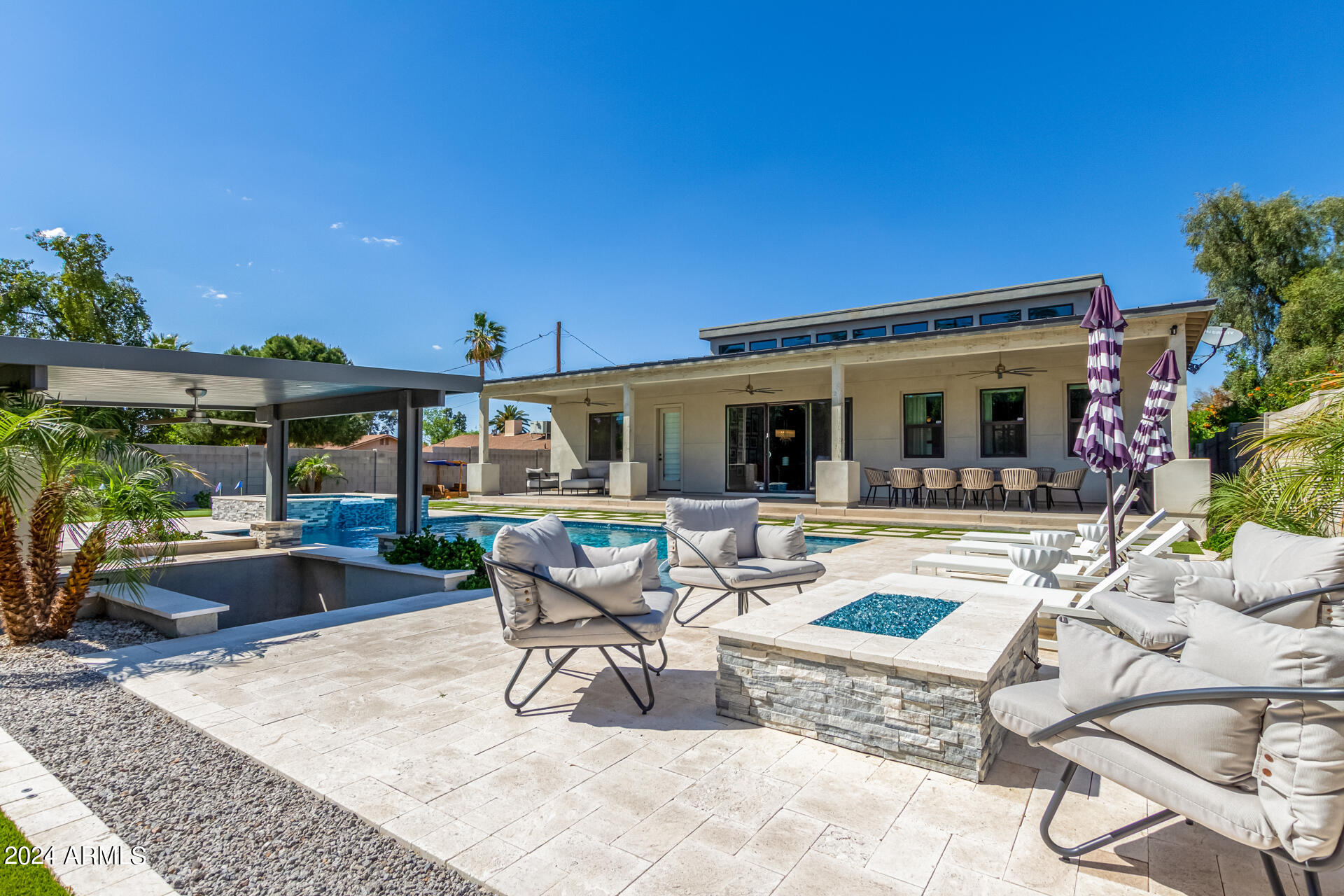 1629 East Montebello Avenue Phoenix, AZ 85016 - Photo 69 of 88 Stunning Outdoor Seating with Firepit