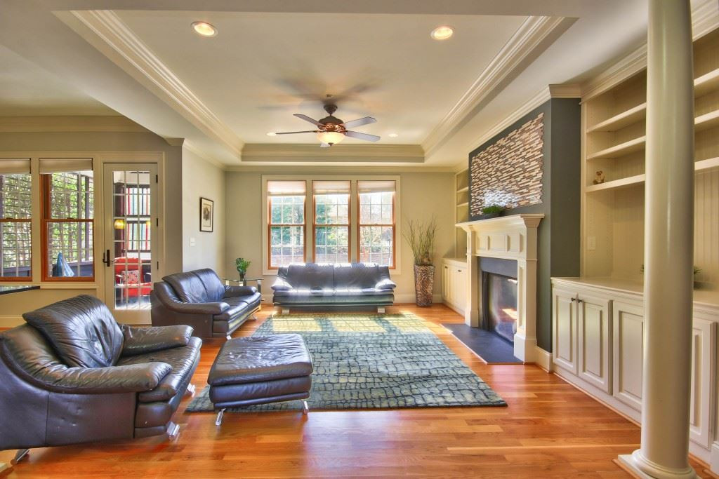 3417 Ebenezer Church Road Raleigh, NC 27612 - Photo 10 of 25 Expansive family room with gas fireplace and lots of natural light ! Family Room