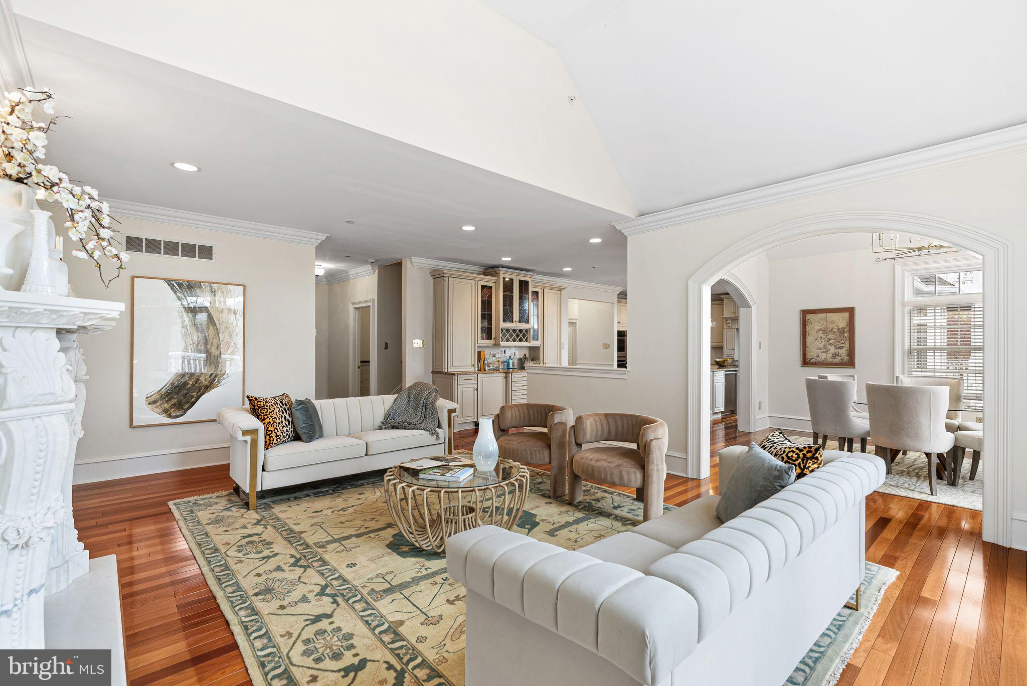 2 Greystone Circle Newtown Square, PA 19073 - Photo 14 of 57 a living room with furniture and wooden floor