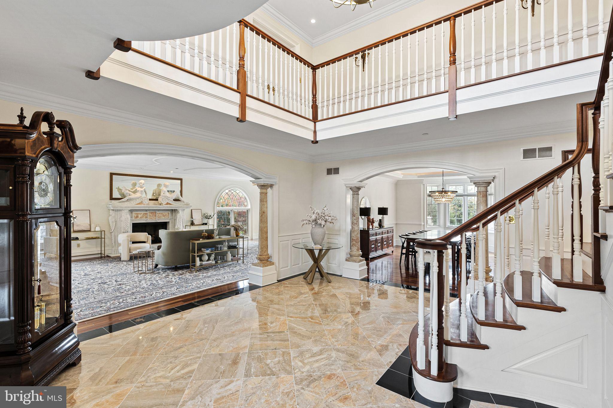 2 Greystone Circle Newtown Square, PA 19073 - Photo 3 of 57 a view of entryway wih livingroom and hall