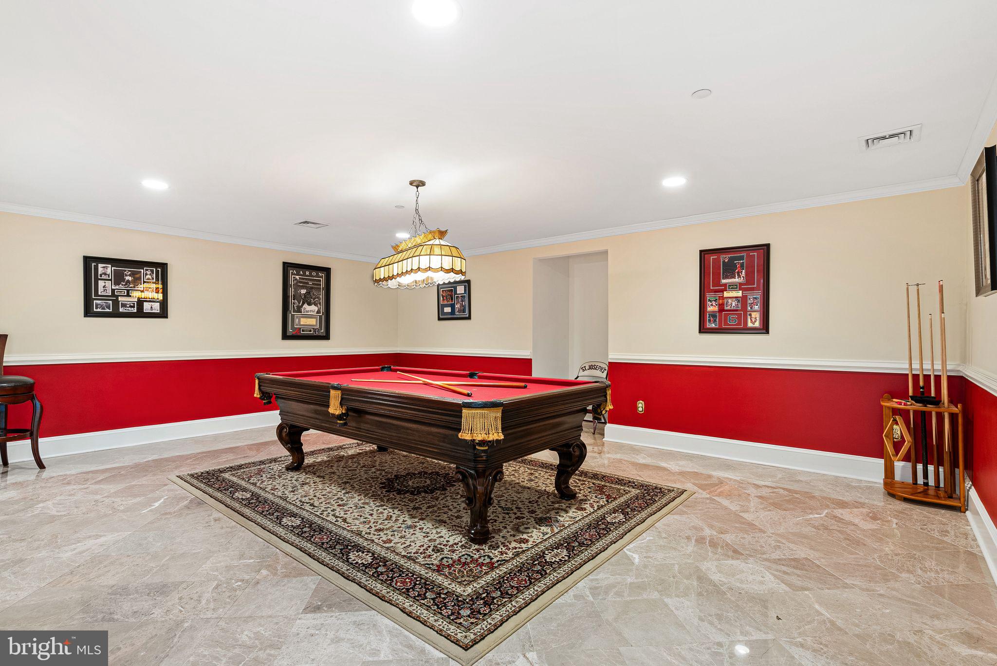 2 Greystone Circle Newtown Square, PA 19073 - Photo 40 of 57 a room with pool table and paintings on the wall