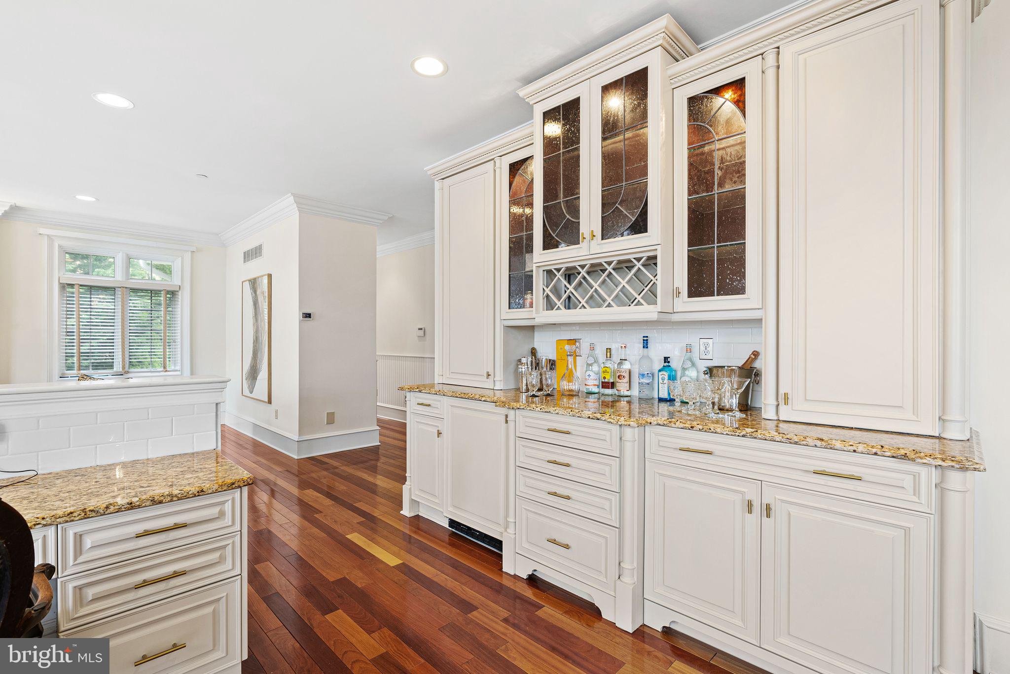 2 Greystone Circle Newtown Square, PA 19073 - Photo 10 of 57 a kitchen with granite countertop a sink cabinets stainless steel appliances and a window