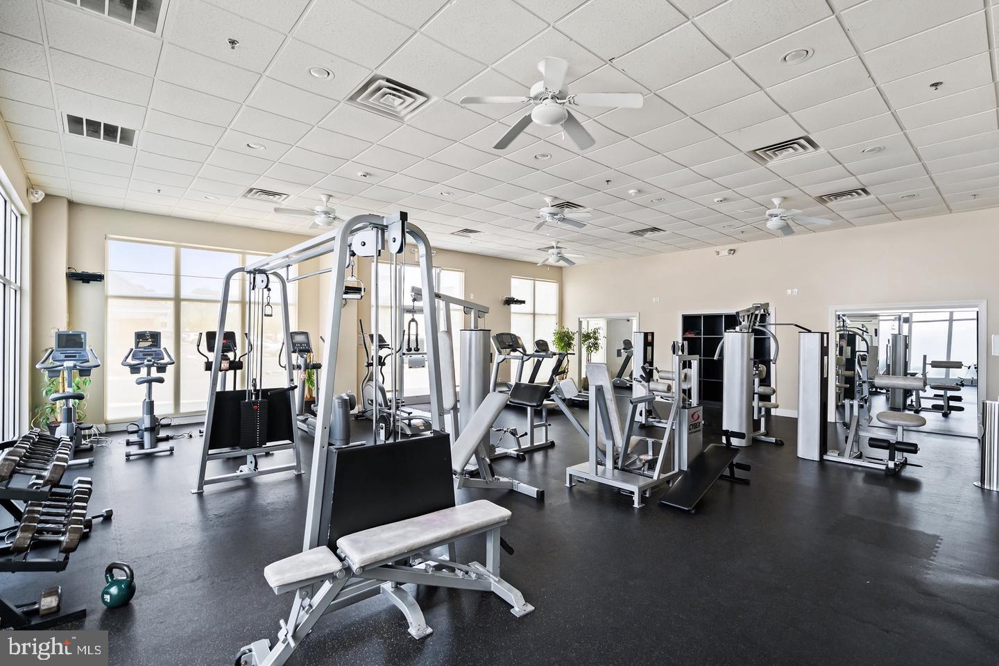 2346 Highway 33, Unit 302 Robbinsville, NJ 08691 - Photo 19 of 21 a view of a room with gym equipment