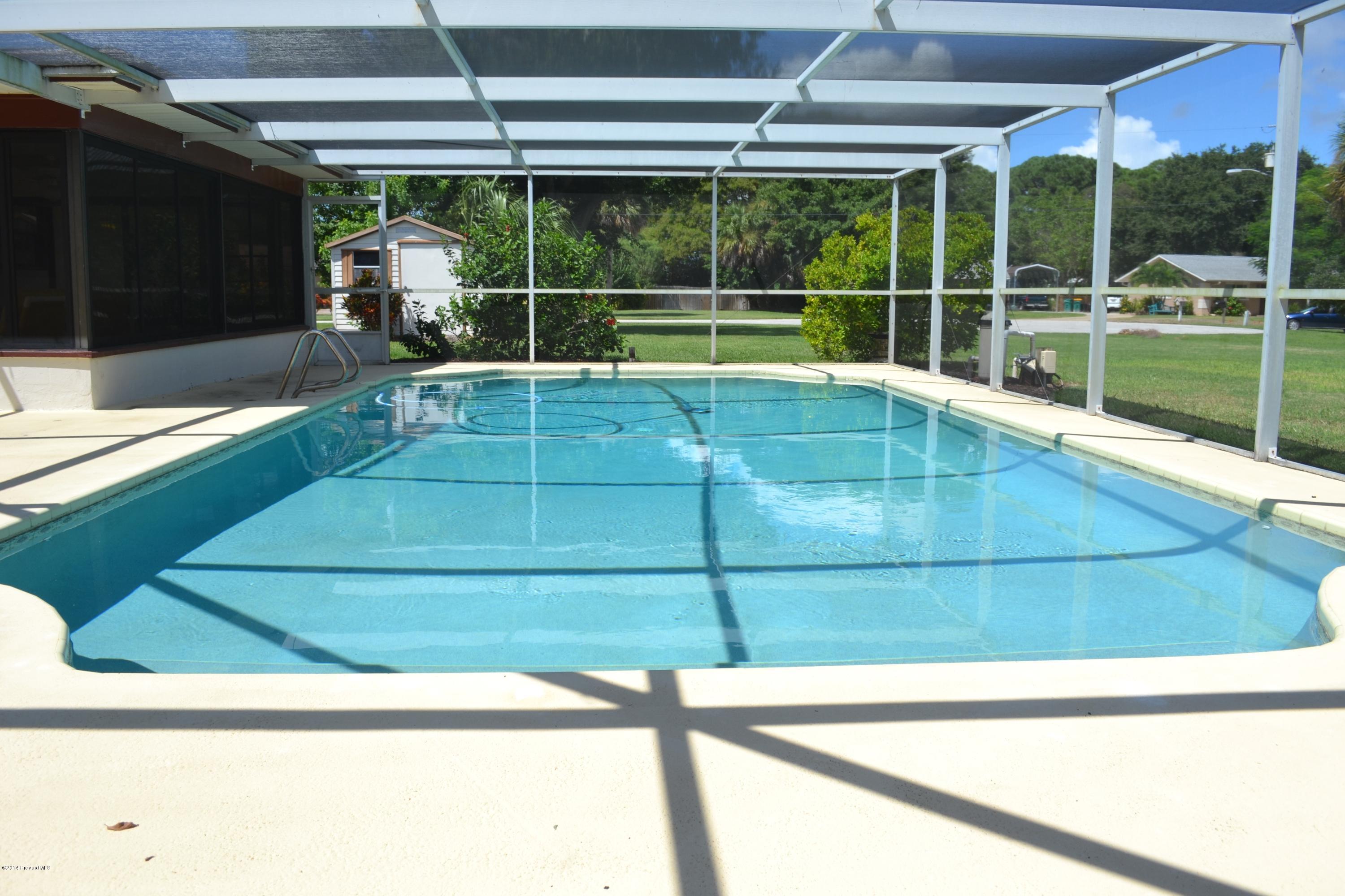 500 Plantation Road Merritt Island, FL 32952 - Photo 25 of 35 HUGE pool great for parties