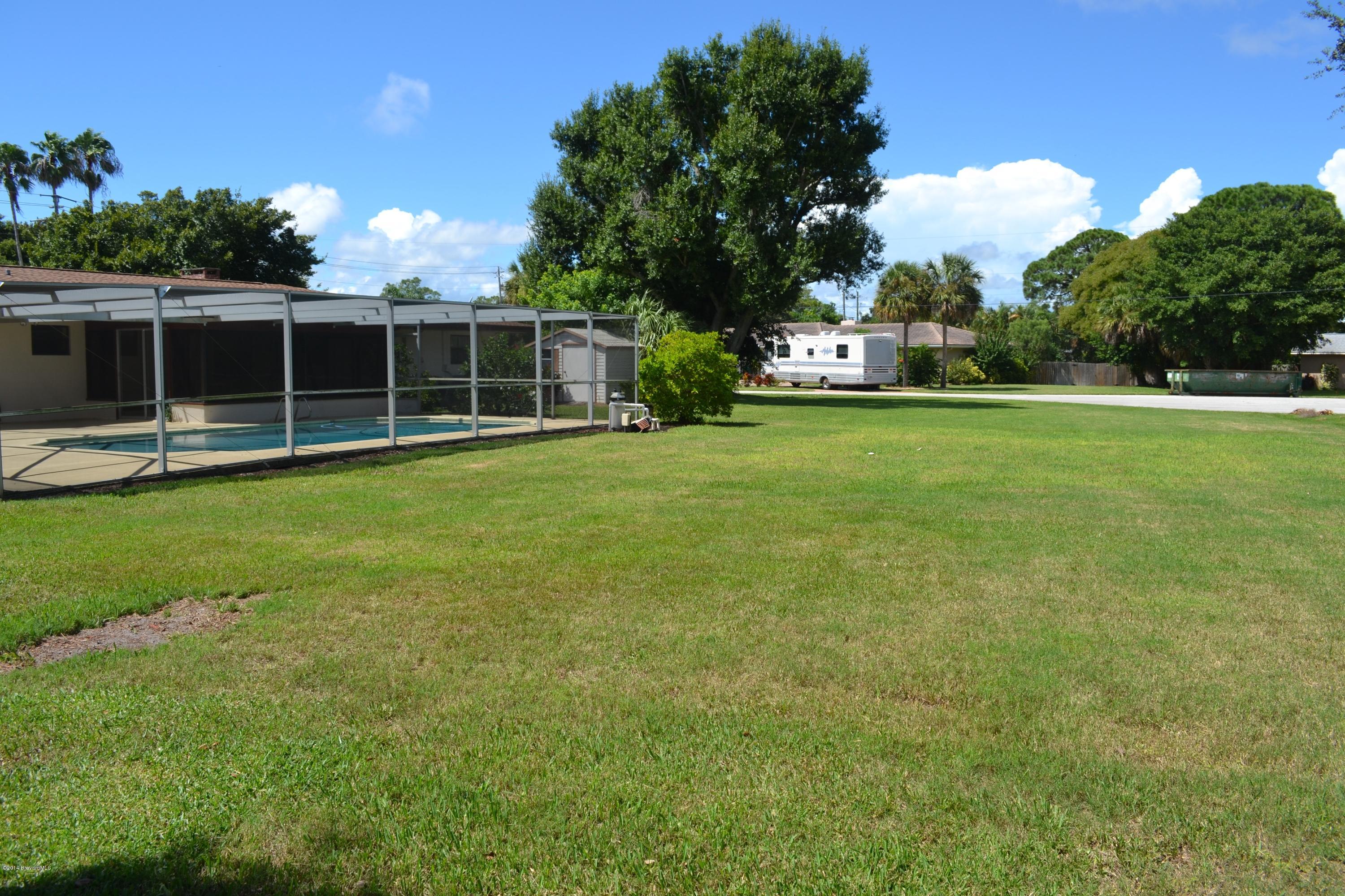 500 Plantation Road Merritt Island, FL 32952 - Photo 30 of 35 Lots of space in the yard!!