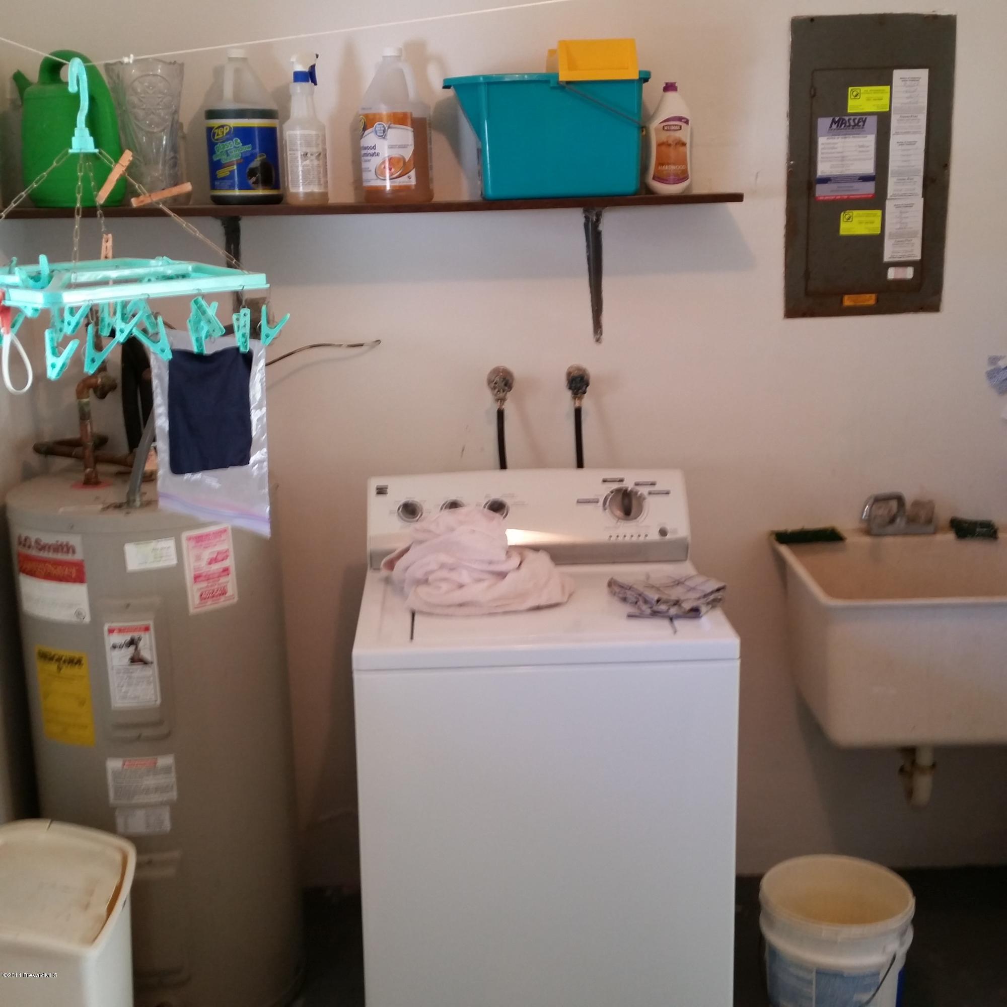 500 Plantation Road Merritt Island, FL 32952 - Photo 32 of 35 Laundry Room off the garage