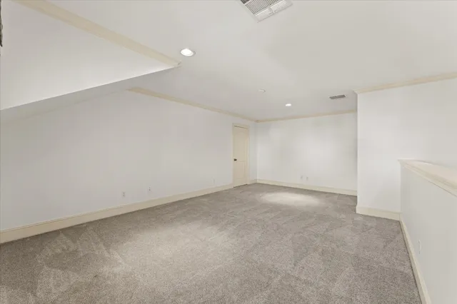 a view of empty room