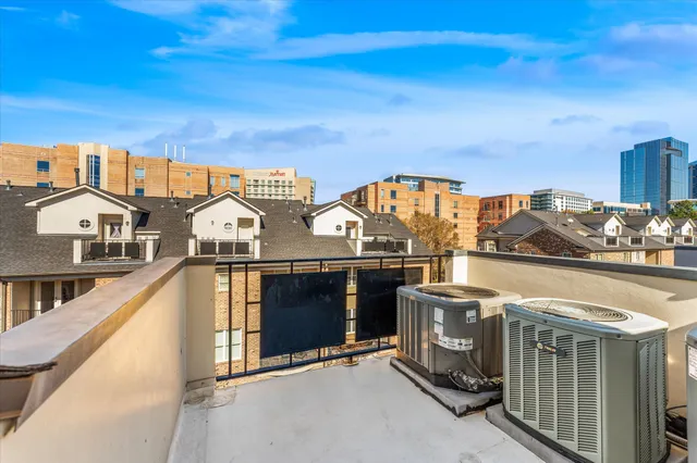 a front view of a building with lake view