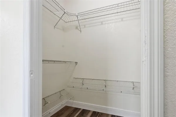 a view of walk in closet