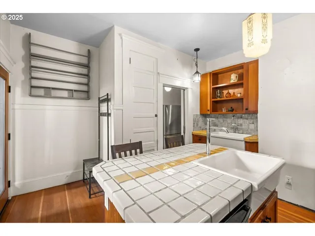 a view interior of a house and wooden floor