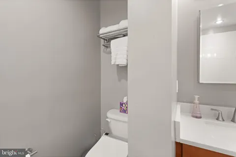 a car parked in a parking garage