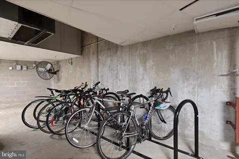 a view of a terrace with seating space