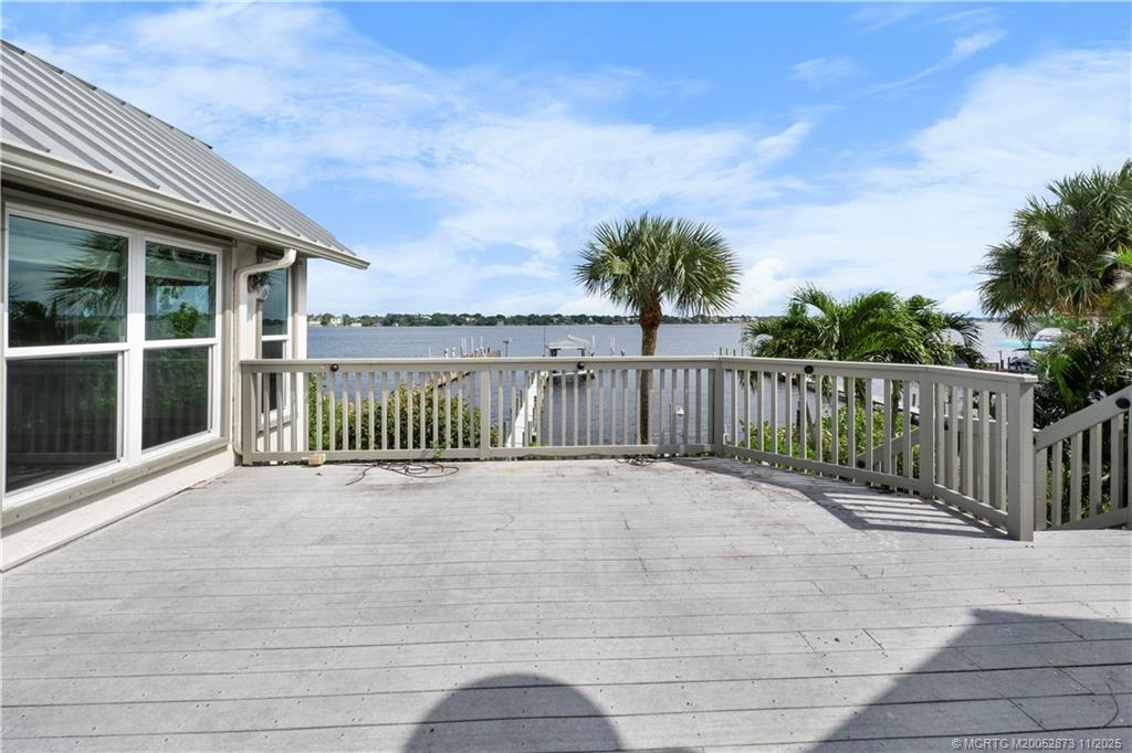 969 Southeast St Lucie Boulevard Stuart, FL 34996 - Photo 30 of 49 a view of a balcony with wooden floor