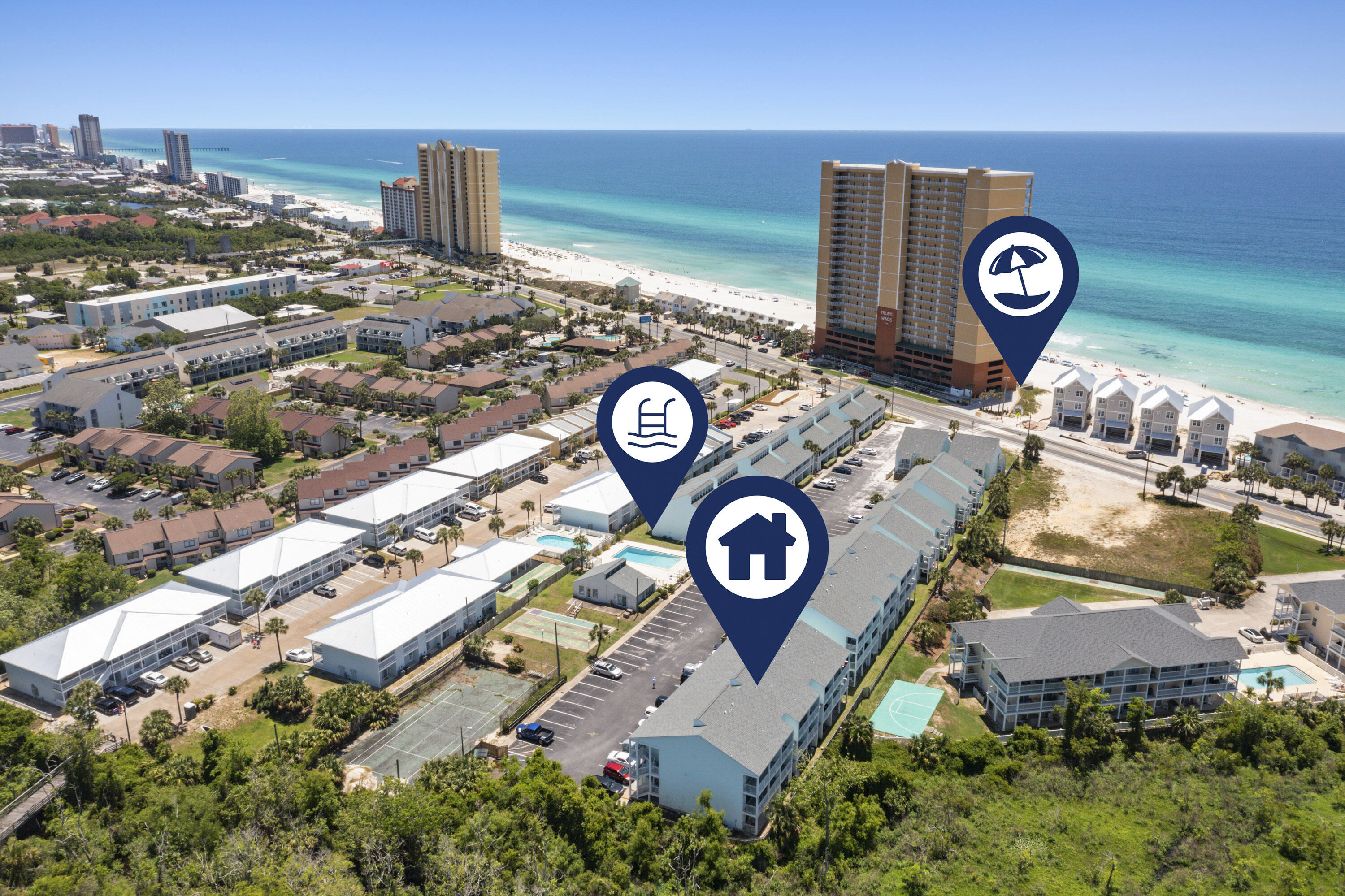 17670 Front Beach Road, Unit H9 Panama City Beach, FL 32413 - Photo 28 of 31
