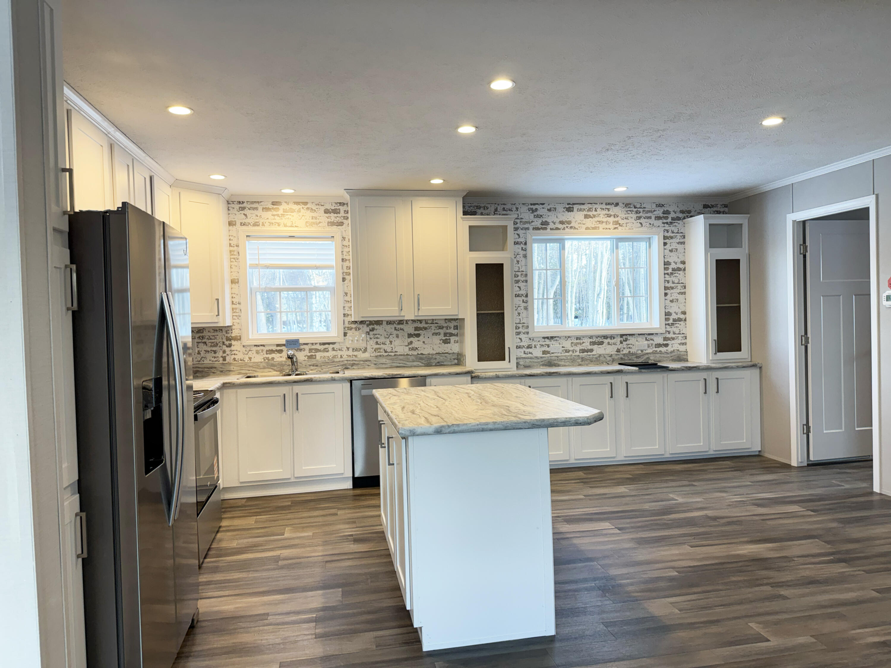 kitchen from living room
